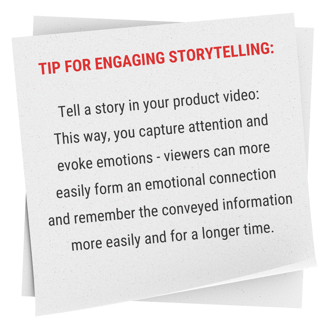 Tip for an engaging storytelling