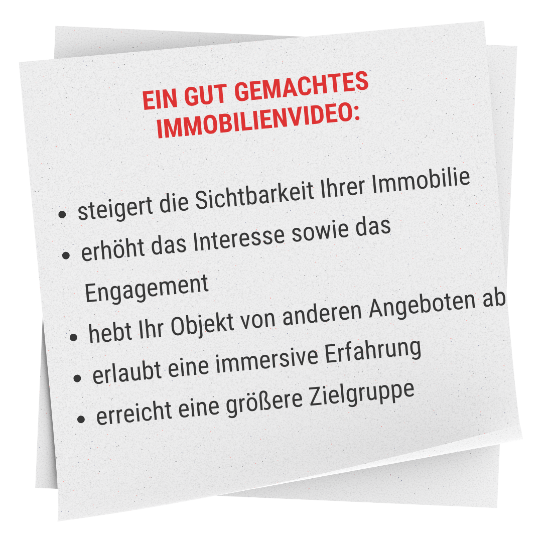 Ein gut gemachtes Immobilienvideo: